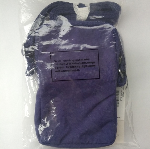 Kipling Tally Crossbody Phone Bag in Galaxy Blue - Picture 2 of 8